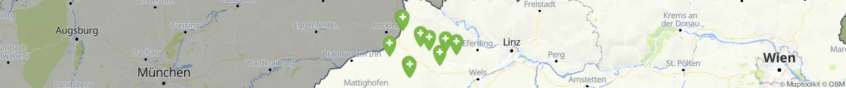 Map view for Pharmacies emergency services nearby Münzkirchen (Schärding, Oberösterreich)